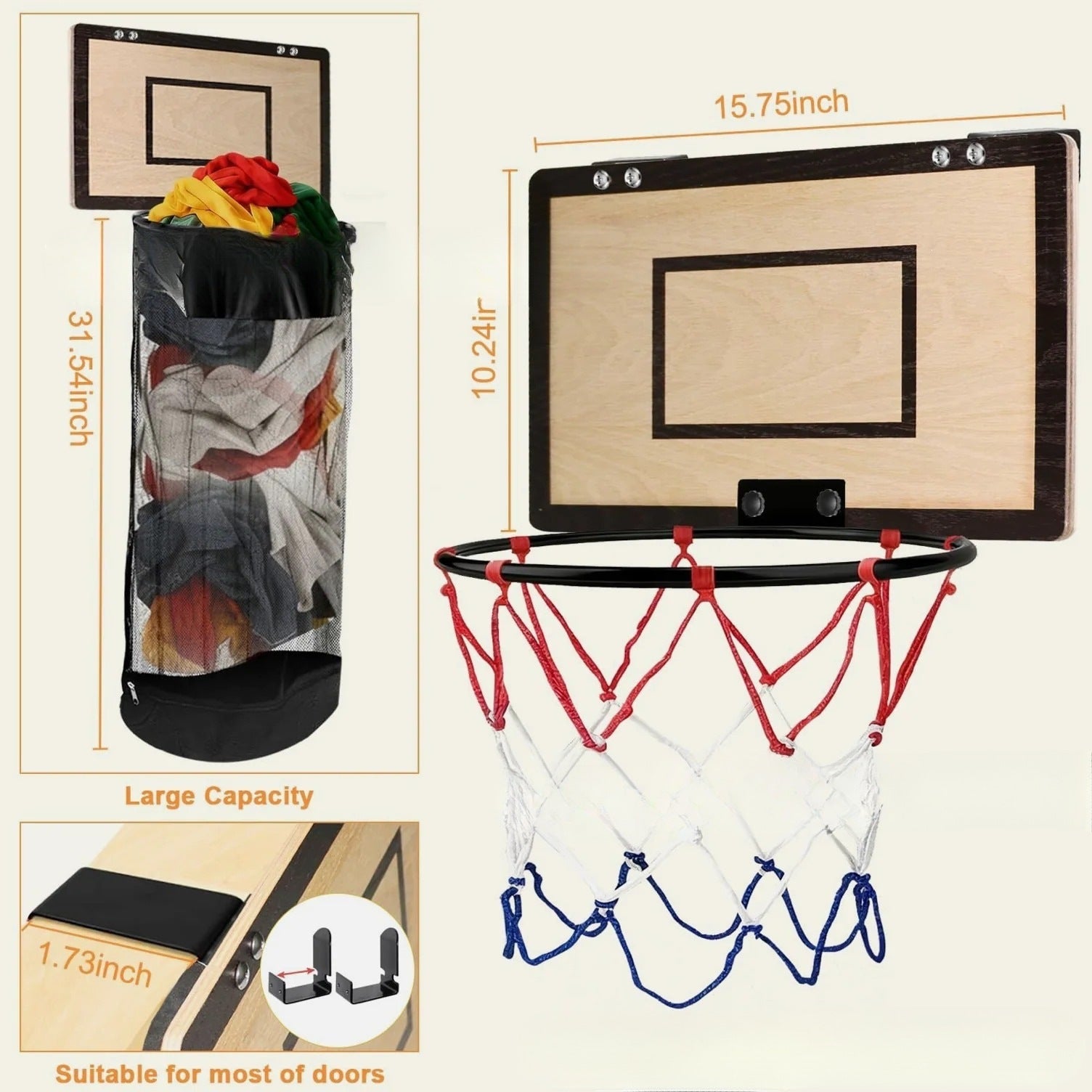 Multifunctional Fun Laundry Basket