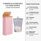 Foldable Laundry Basket with Inner Bag