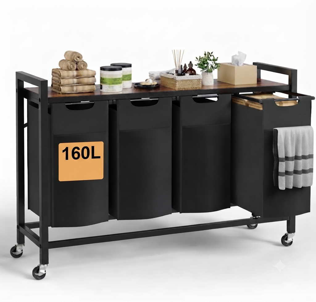 The Signature 4-Section Laundry Sorter