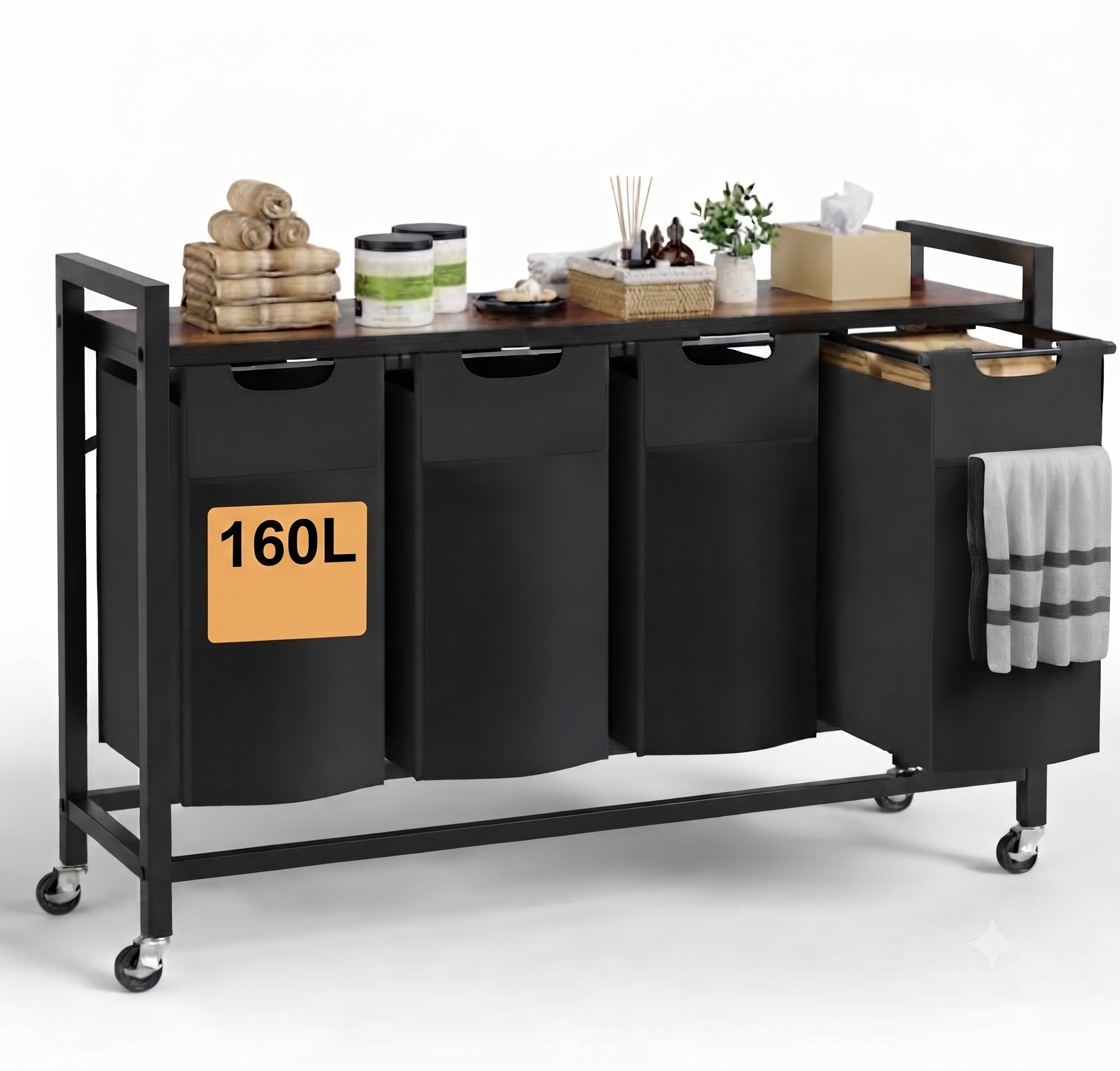 The Signature 4-Section Laundry Sorter
