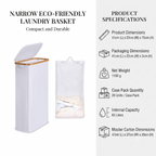 Foldable Laundry Basket with Inner Bag