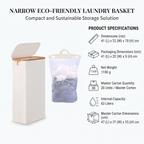 Foldable Laundry Basket with Inner Bag