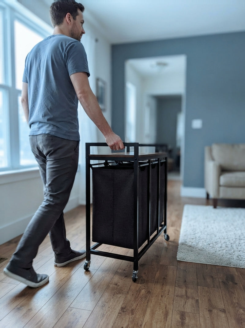The Signature 4-Section Laundry Sorter - pastel-testimonials